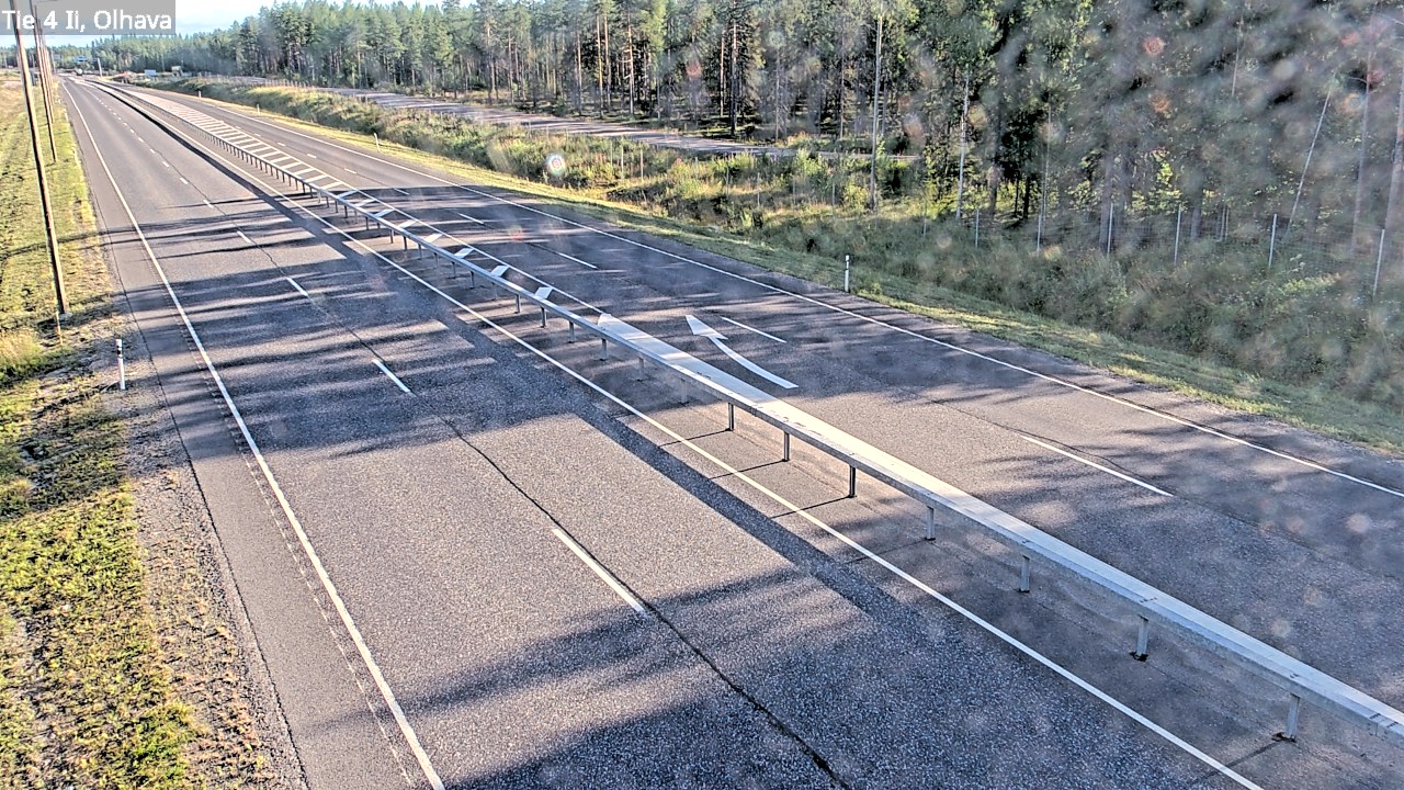 Weather Camera Image Väg 4, Ii, Olhava, Ii, Pohjois-Pohjanmaa