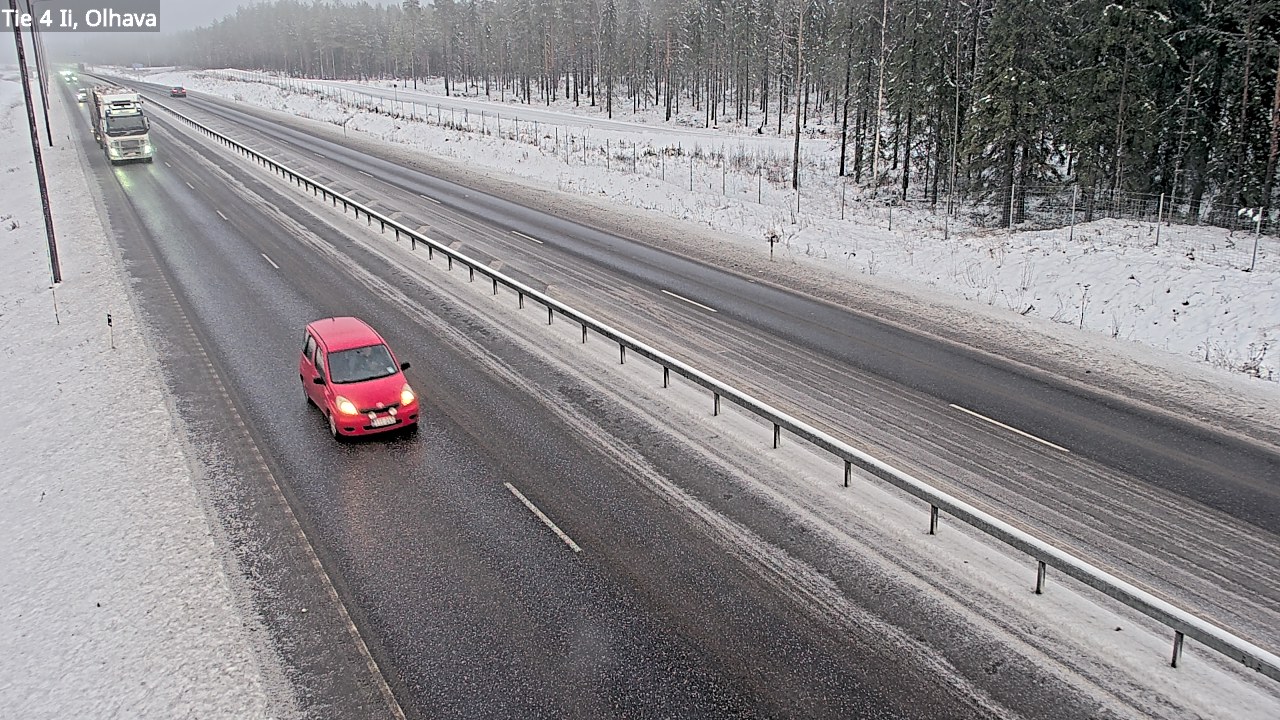 Weather Camera Image Väg 4, Ii, Olhava, Ii, Pohjois-Pohjanmaa