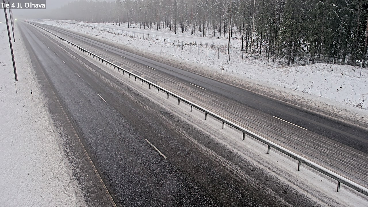 Weather Camera Image Väg 4, Ii, Olhava, Ii, Pohjois-Pohjanmaa