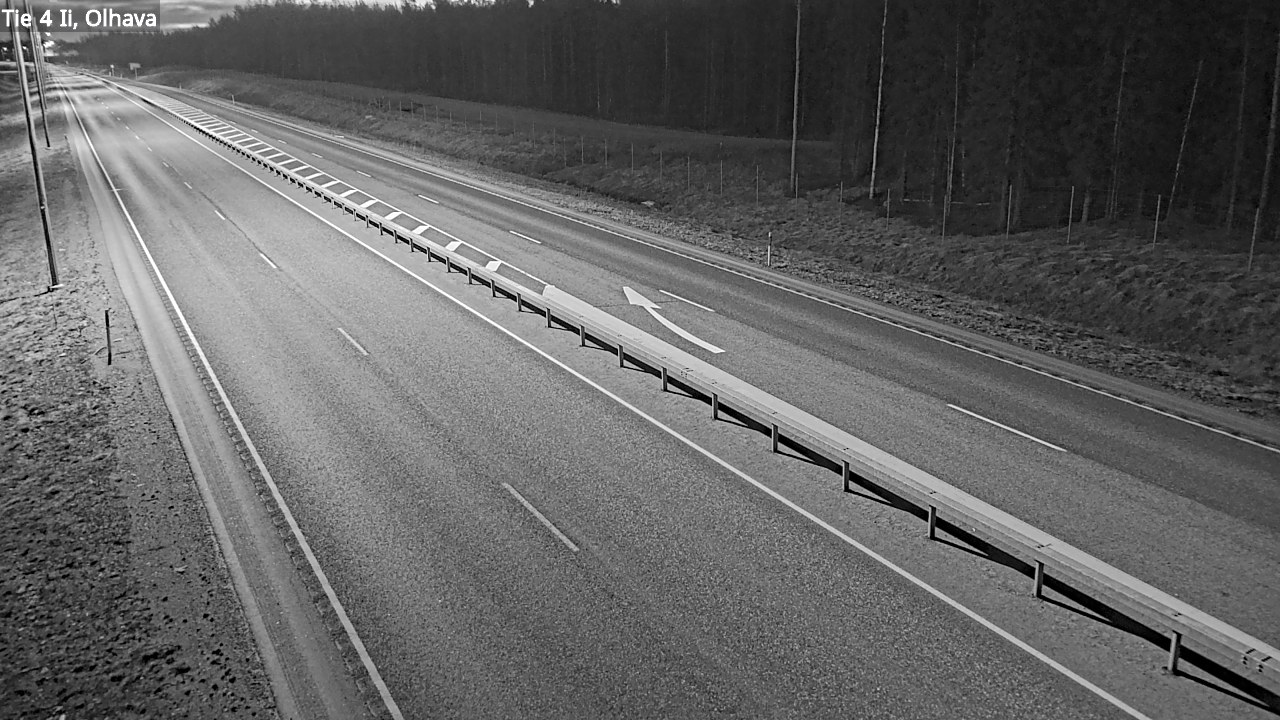 Weather Camera Image Väg 4, Ii, Olhava, Ii, Pohjois-Pohjanmaa