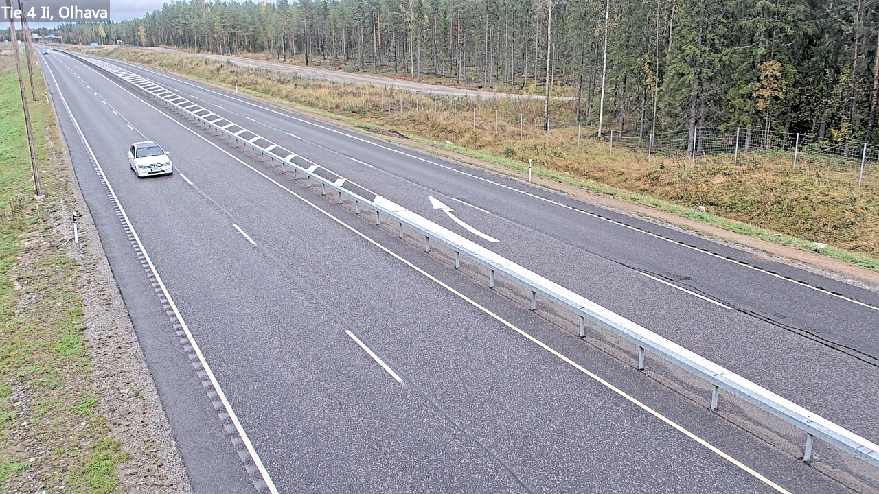 Weather Camera Image Road 4, Ii, Olhava, Ii, Pohjois-Pohjanmaa