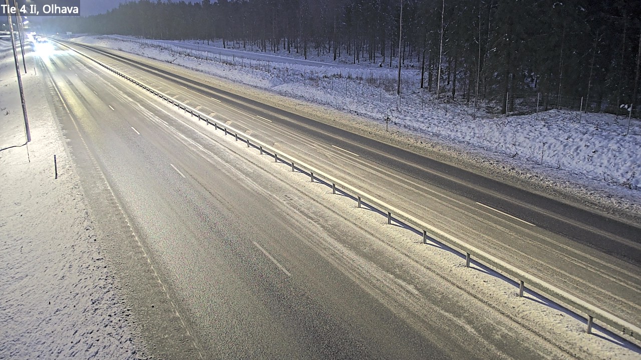 Weather Camera Image Road 4, Ii, Olhava, Ii, Pohjois-Pohjanmaa