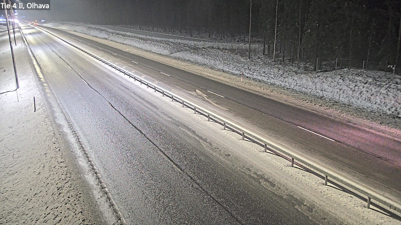 Weather Camera Image Väg 4, Ii, Olhava, Ii, Pohjois-Pohjanmaa