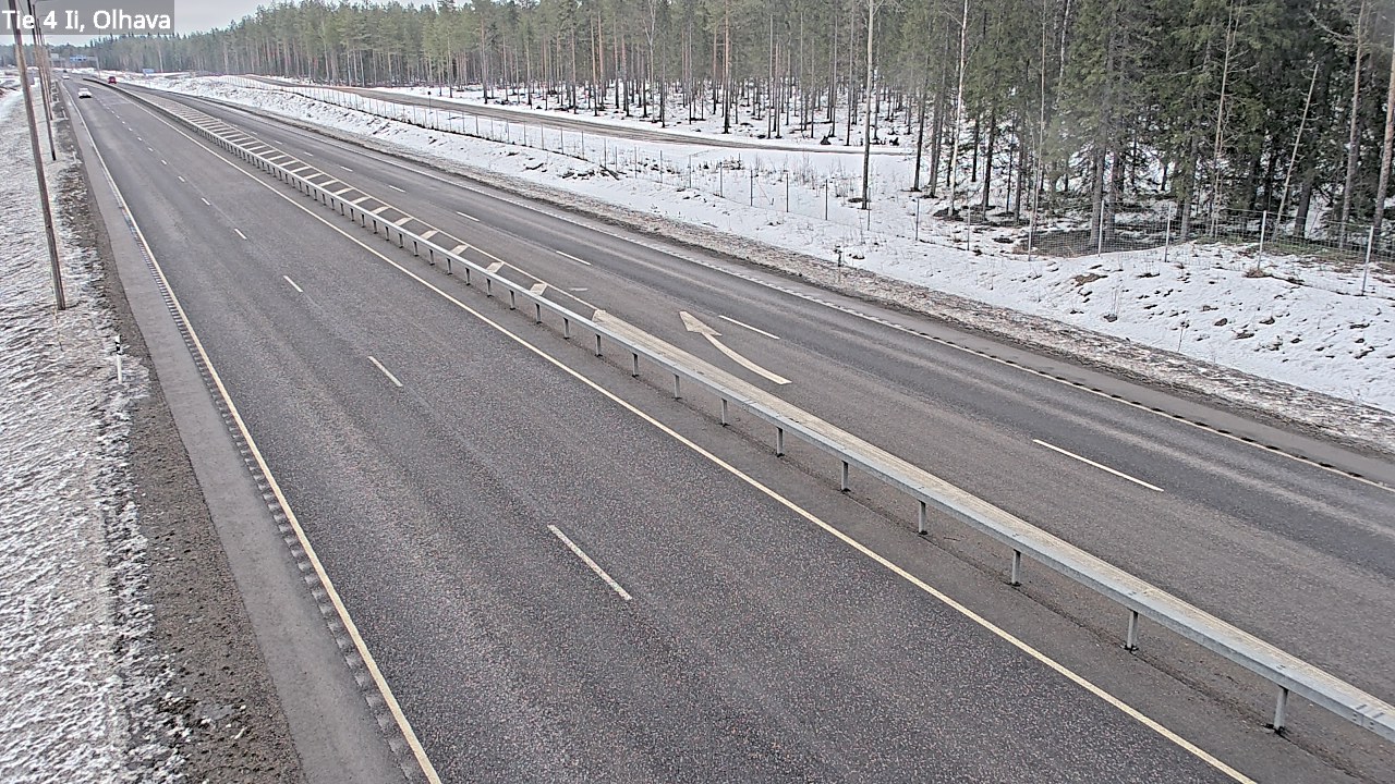 Weather Camera Image Väg 4, Ii, Olhava, Ii, Pohjois-Pohjanmaa