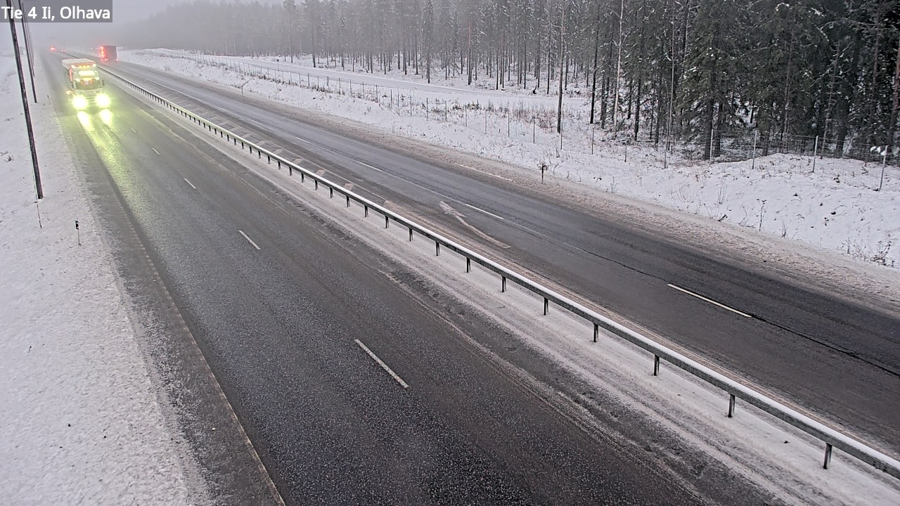 Weather Camera Image Väg 4, Ii, Olhava, Ii, Pohjois-Pohjanmaa