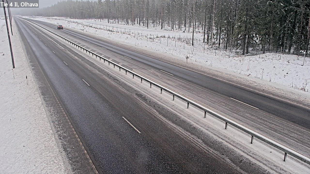 Weather Camera Image Väg 4, Ii, Olhava, Ii, Pohjois-Pohjanmaa