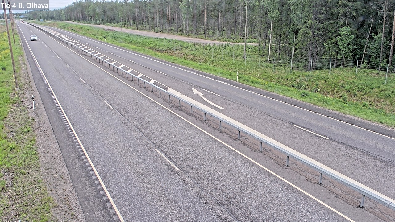 Weather Camera Image Road 4, Ii, Olhava, Ii, Pohjois-Pohjanmaa