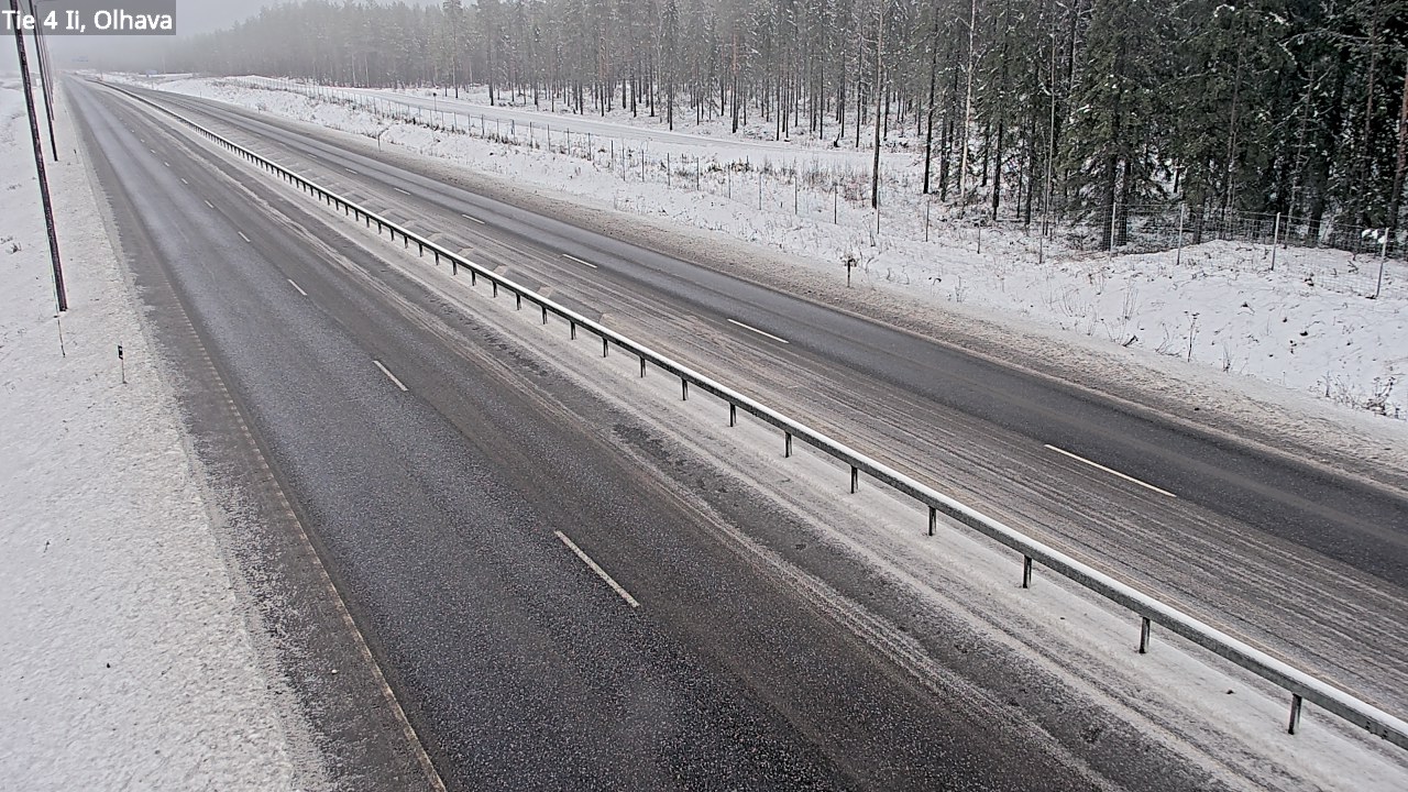 Weather Camera Image Väg 4, Ii, Olhava, Ii, Pohjois-Pohjanmaa