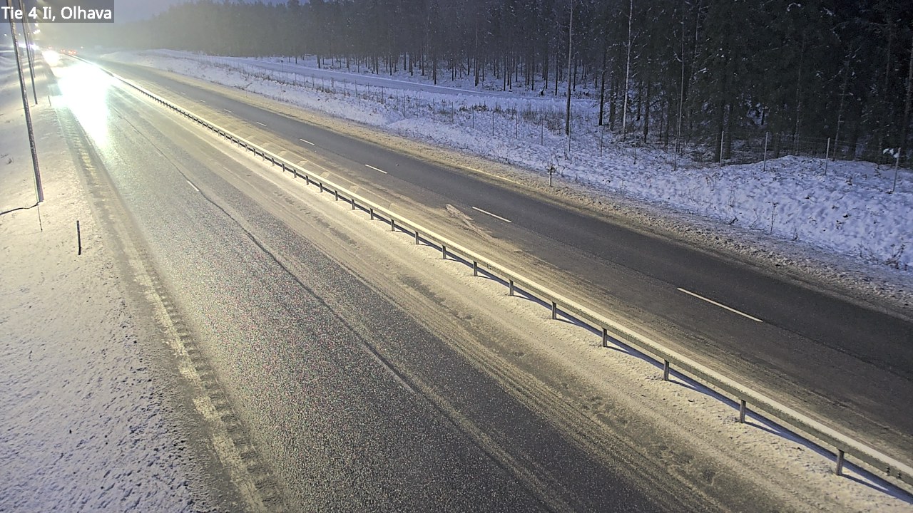 Weather Camera Image Väg 4, Ii, Olhava, Ii, Pohjois-Pohjanmaa