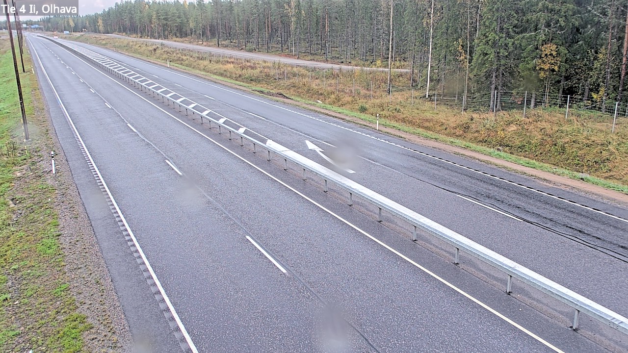 Weather Camera Image Väg 4, Ii, Olhava, Ii, Pohjois-Pohjanmaa
