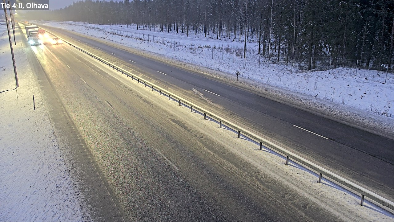 Weather Camera Image Väg 4, Ii, Olhava, Ii, Pohjois-Pohjanmaa