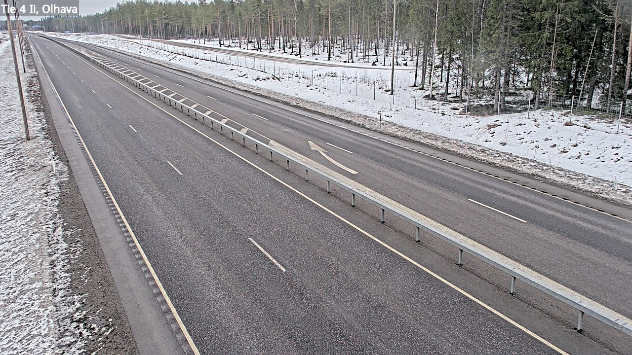 Weather Camera Image Väg 4, Ii, Olhava, Ii, Pohjois-Pohjanmaa