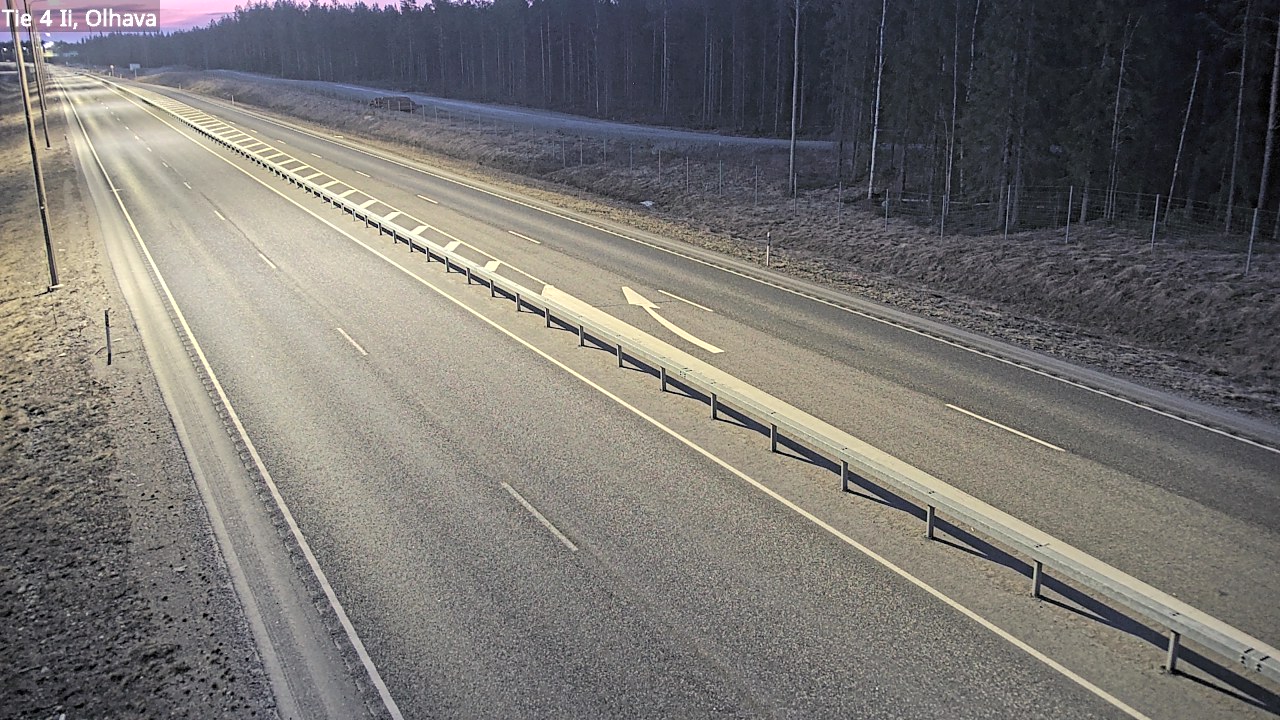 Weather Camera Image Väg 4, Ii, Olhava, Ii, Pohjois-Pohjanmaa