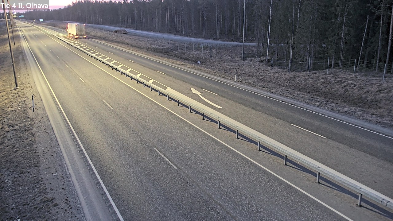 Weather Camera Image Väg 4, Ii, Olhava, Ii, Pohjois-Pohjanmaa