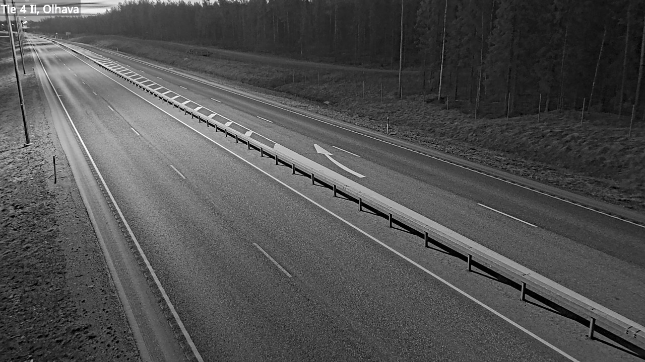 Weather Camera Image Väg 4, Ii, Olhava, Ii, Pohjois-Pohjanmaa