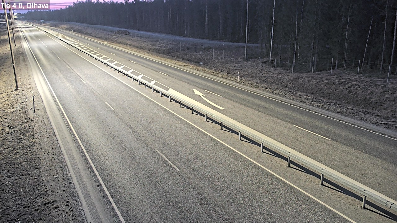 Weather Camera Image Väg 4, Ii, Olhava, Ii, Pohjois-Pohjanmaa