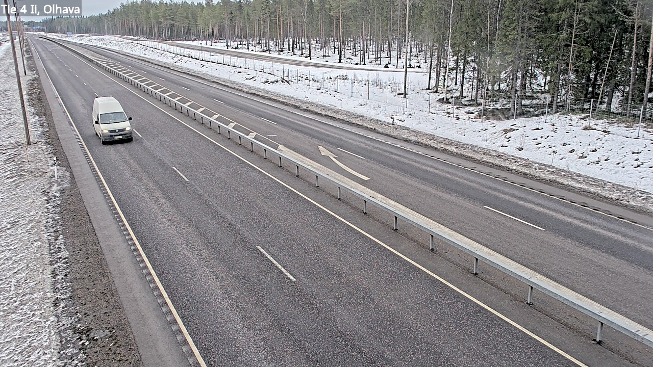 Weather Camera Image Väg 4, Ii, Olhava, Ii, Pohjois-Pohjanmaa