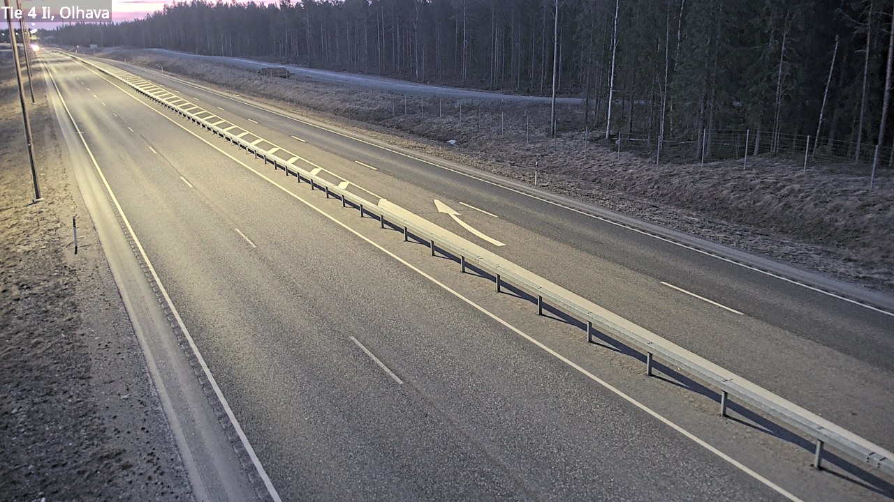 Weather Camera Image Väg 4, Ii, Olhava, Ii, Pohjois-Pohjanmaa