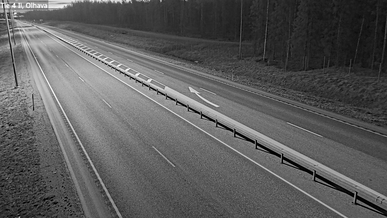 Weather Camera Image Väg 4, Ii, Olhava, Ii, Pohjois-Pohjanmaa