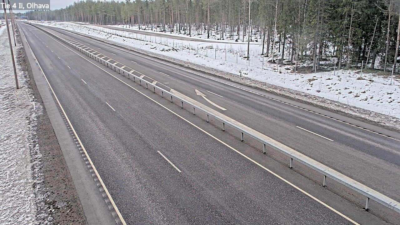 Weather Camera Image Väg 4, Ii, Olhava, Ii, Pohjois-Pohjanmaa