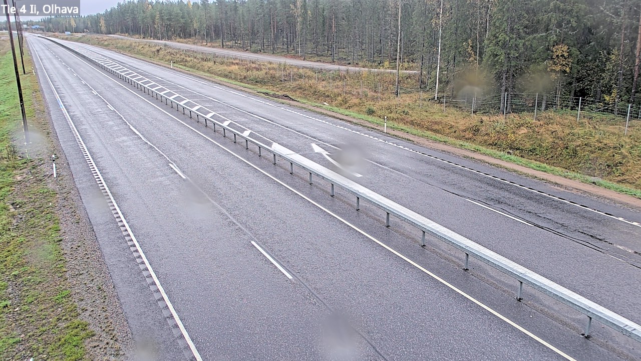 Weather Camera Image Väg 4, Ii, Olhava, Ii, Pohjois-Pohjanmaa