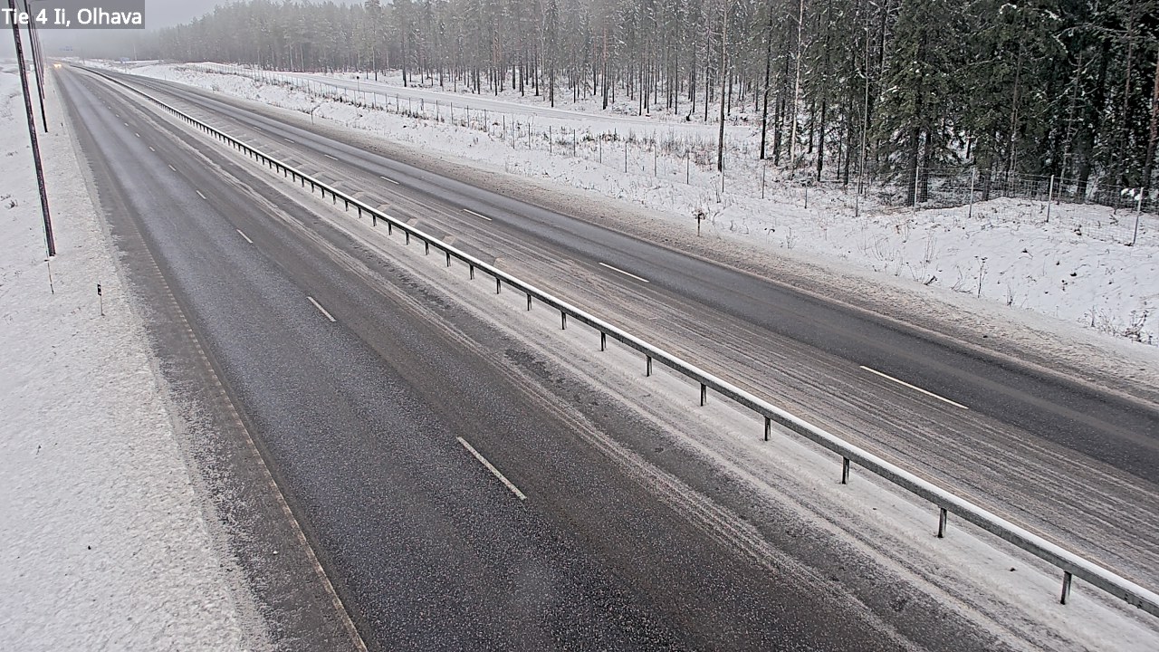 Weather Camera Image Väg 4, Ii, Olhava, Ii, Pohjois-Pohjanmaa
