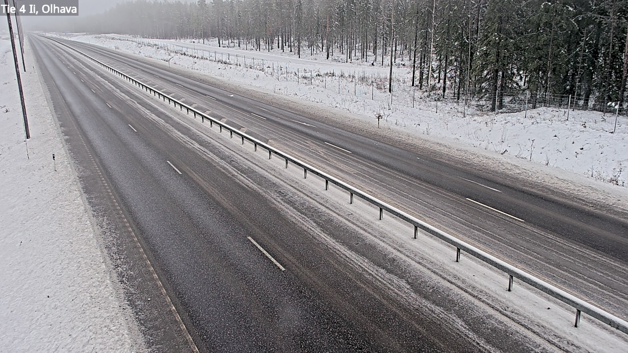 Weather Camera Image Road 4, Ii, Olhava, Ii, Pohjois-Pohjanmaa
