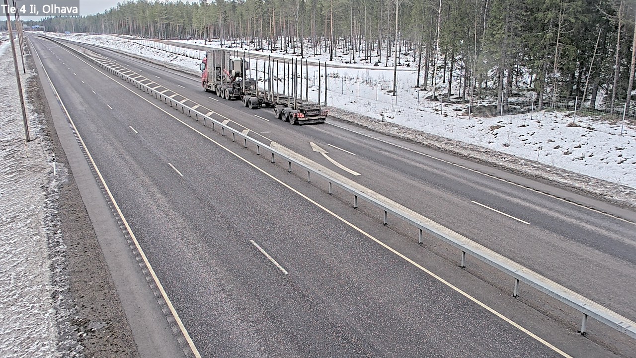 Weather Camera Image Väg 4, Ii, Olhava, Ii, Pohjois-Pohjanmaa