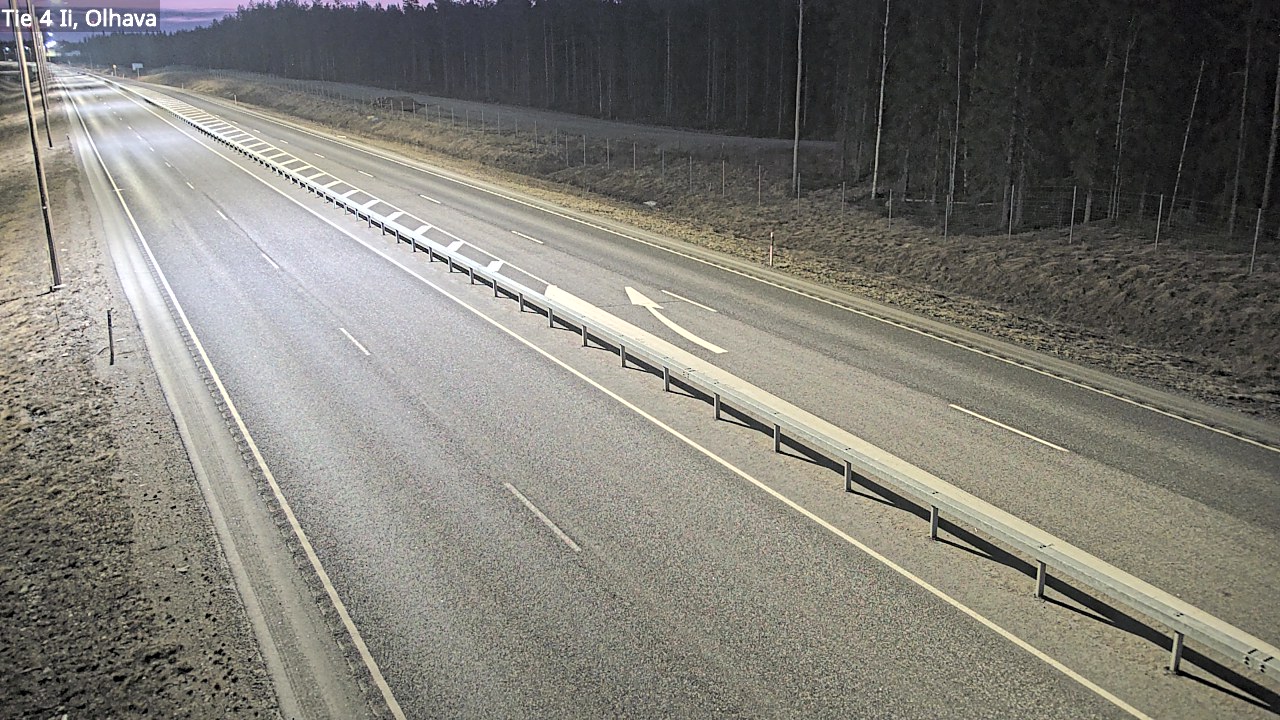 Weather Camera Image Väg 4, Ii, Olhava, Ii, Pohjois-Pohjanmaa