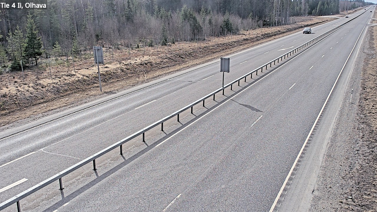 Weather Camera Image Väg 4, Ii, Olhava, Ii, Pohjois-Pohjanmaa