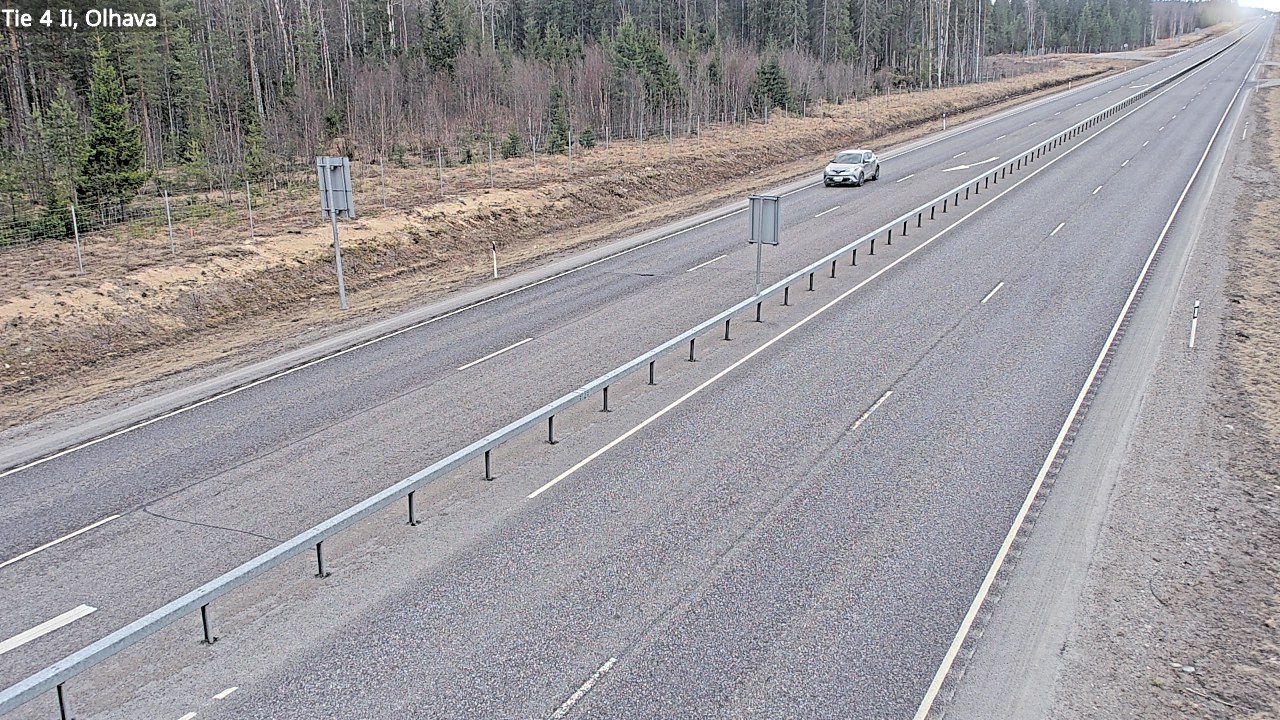 Weather Camera Image Road 4, Ii, Olhava, Ii, Pohjois-Pohjanmaa