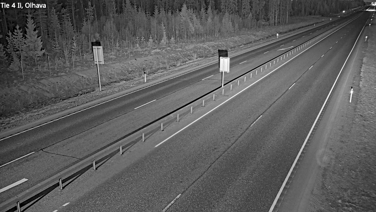Weather Camera Image Road 4, Ii, Olhava, Ii, Pohjois-Pohjanmaa