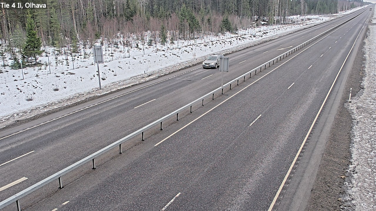 Weather Camera Image Väg 4, Ii, Olhava, Ii, Pohjois-Pohjanmaa