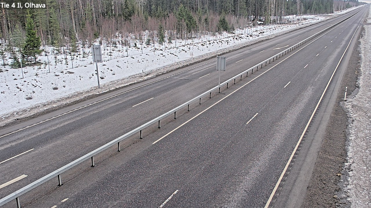 Weather Camera Image Väg 4, Ii, Olhava, Ii, Pohjois-Pohjanmaa