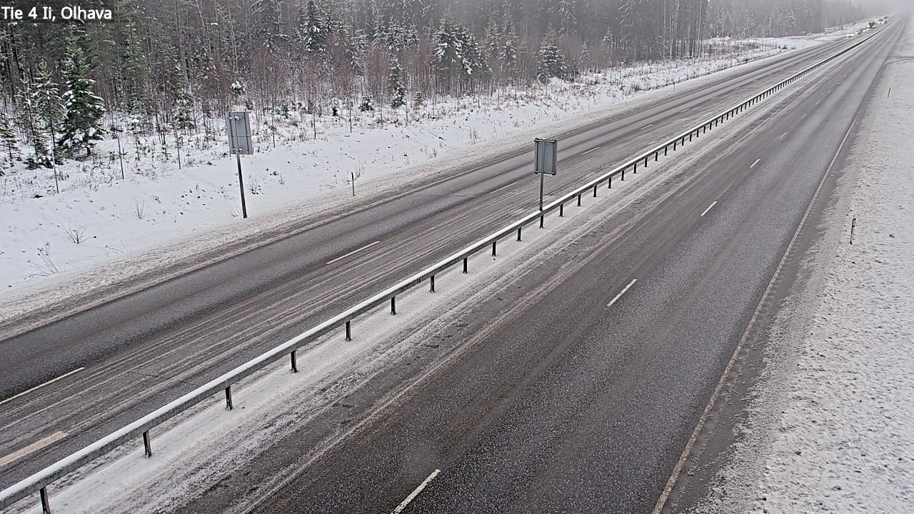 Weather Camera Image Väg 4, Ii, Olhava, Ii, Pohjois-Pohjanmaa
