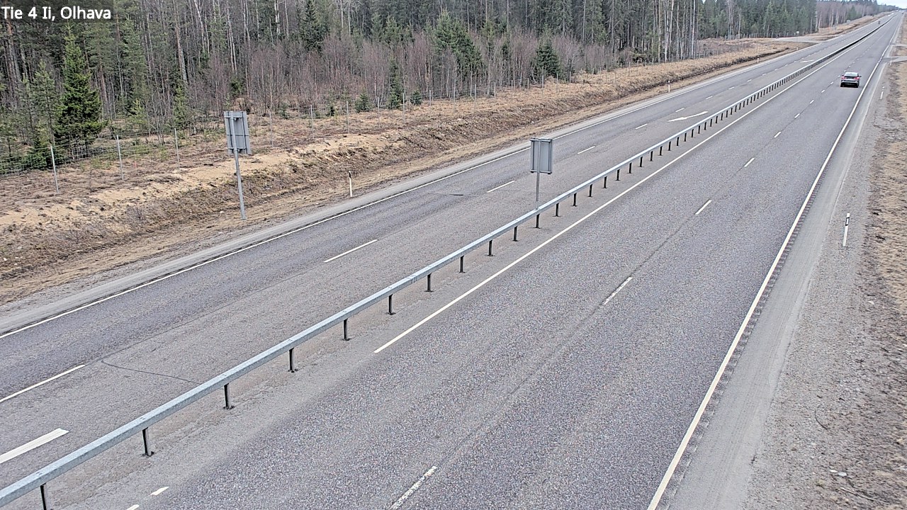 Weather Camera Image Väg 4, Ii, Olhava, Ii, Pohjois-Pohjanmaa