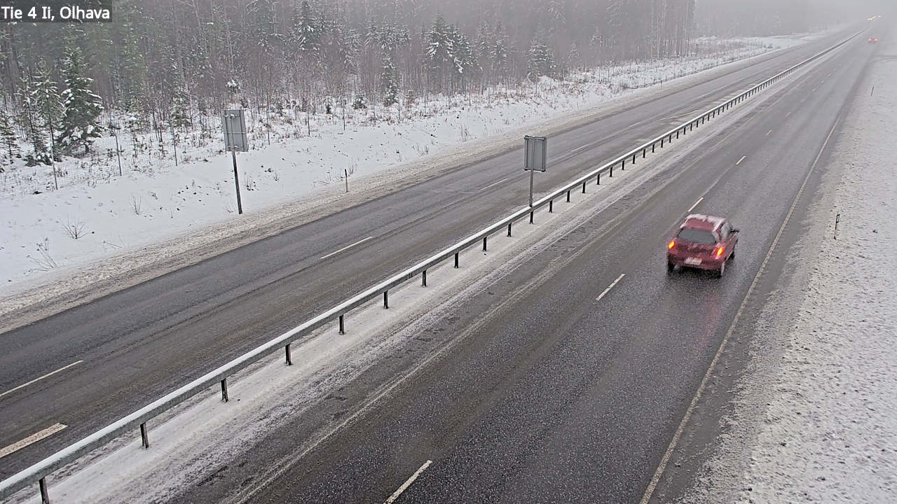 Weather Camera Image Väg 4, Ii, Olhava, Ii, Pohjois-Pohjanmaa