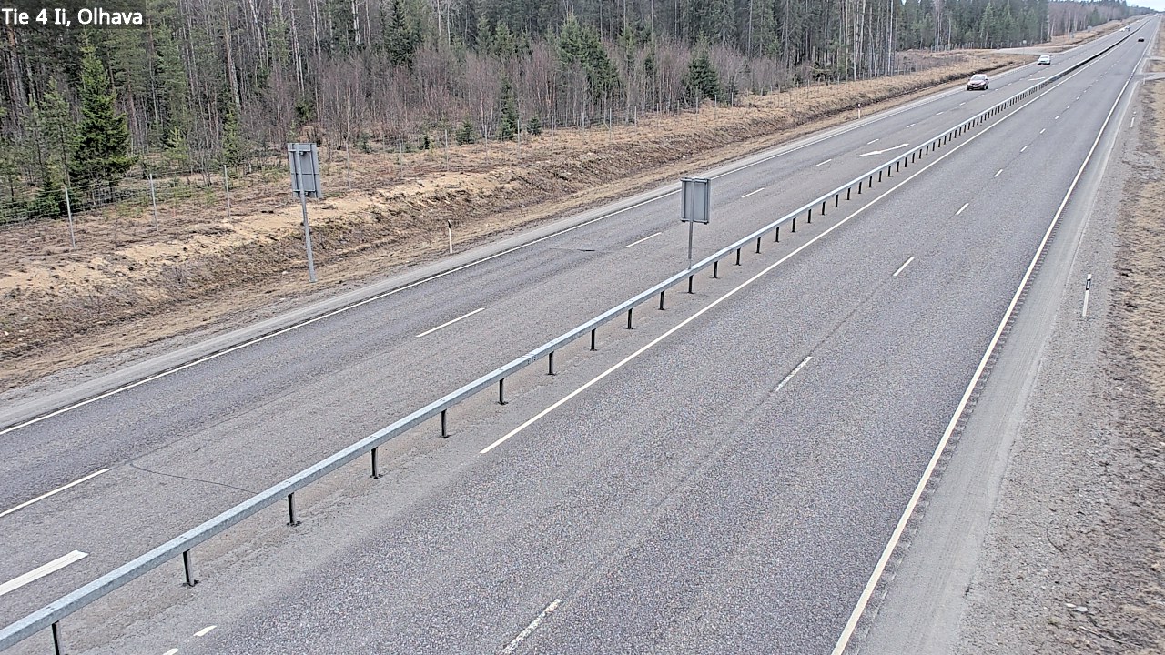 Weather Camera Image Väg 4, Ii, Olhava, Ii, Pohjois-Pohjanmaa
