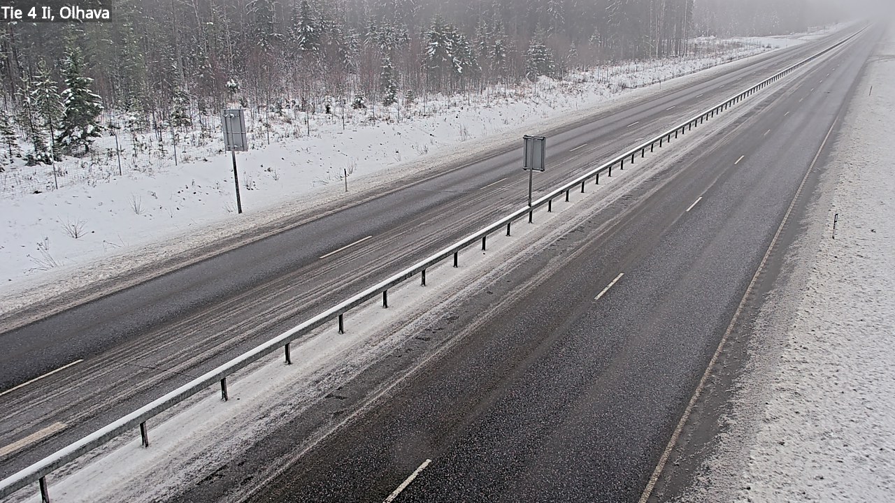 Weather Camera Image Väg 4, Ii, Olhava, Ii, Pohjois-Pohjanmaa