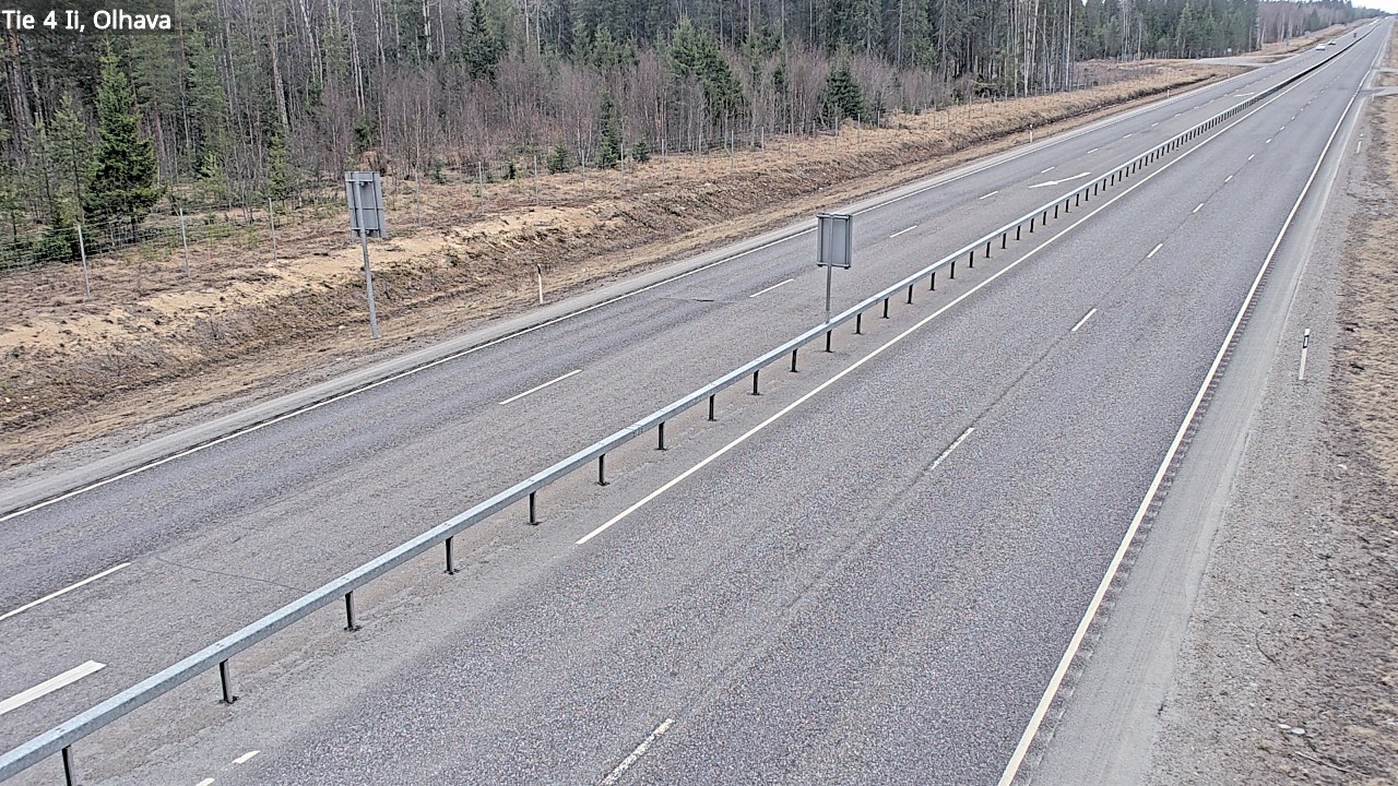 Weather Camera Image Road 4, Ii, Olhava, Ii, Pohjois-Pohjanmaa
