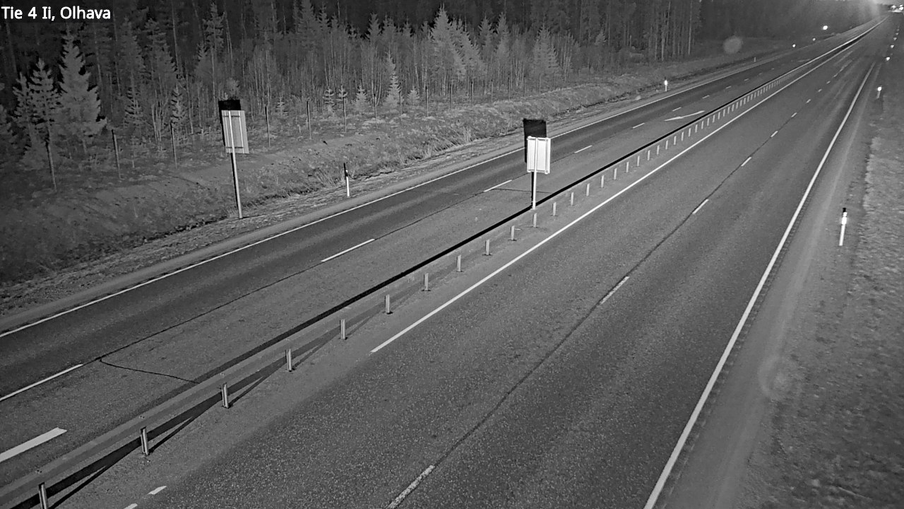 Weather Camera Image Road 4, Ii, Olhava, Ii, Pohjois-Pohjanmaa