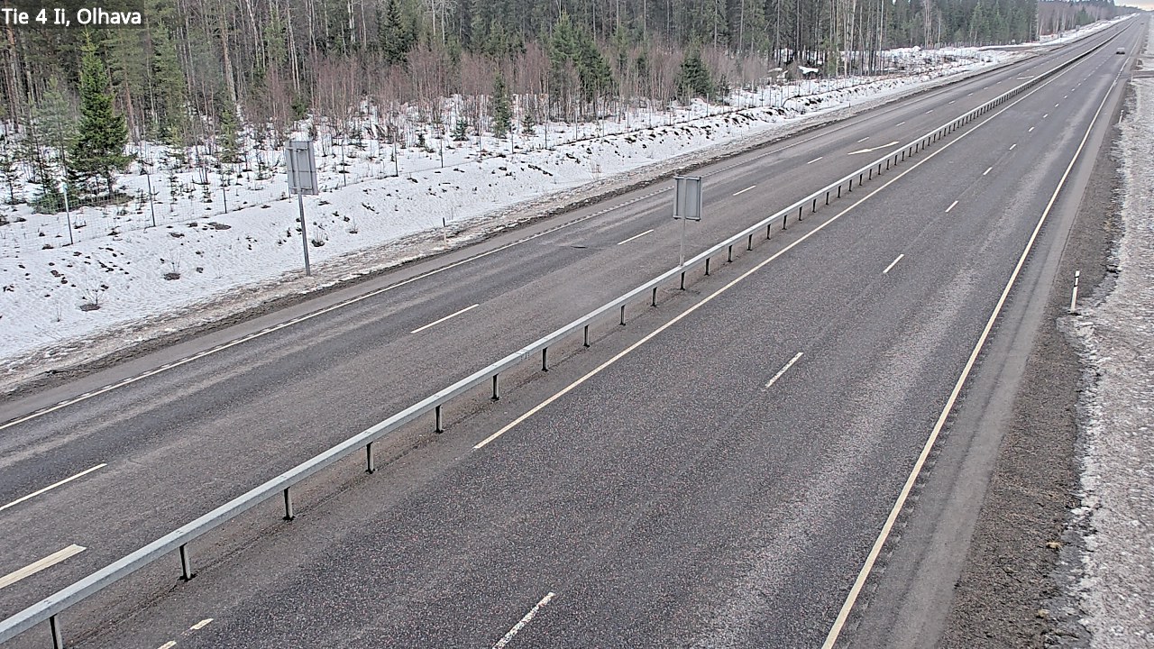 Weather Camera Image Väg 4, Ii, Olhava, Ii, Pohjois-Pohjanmaa
