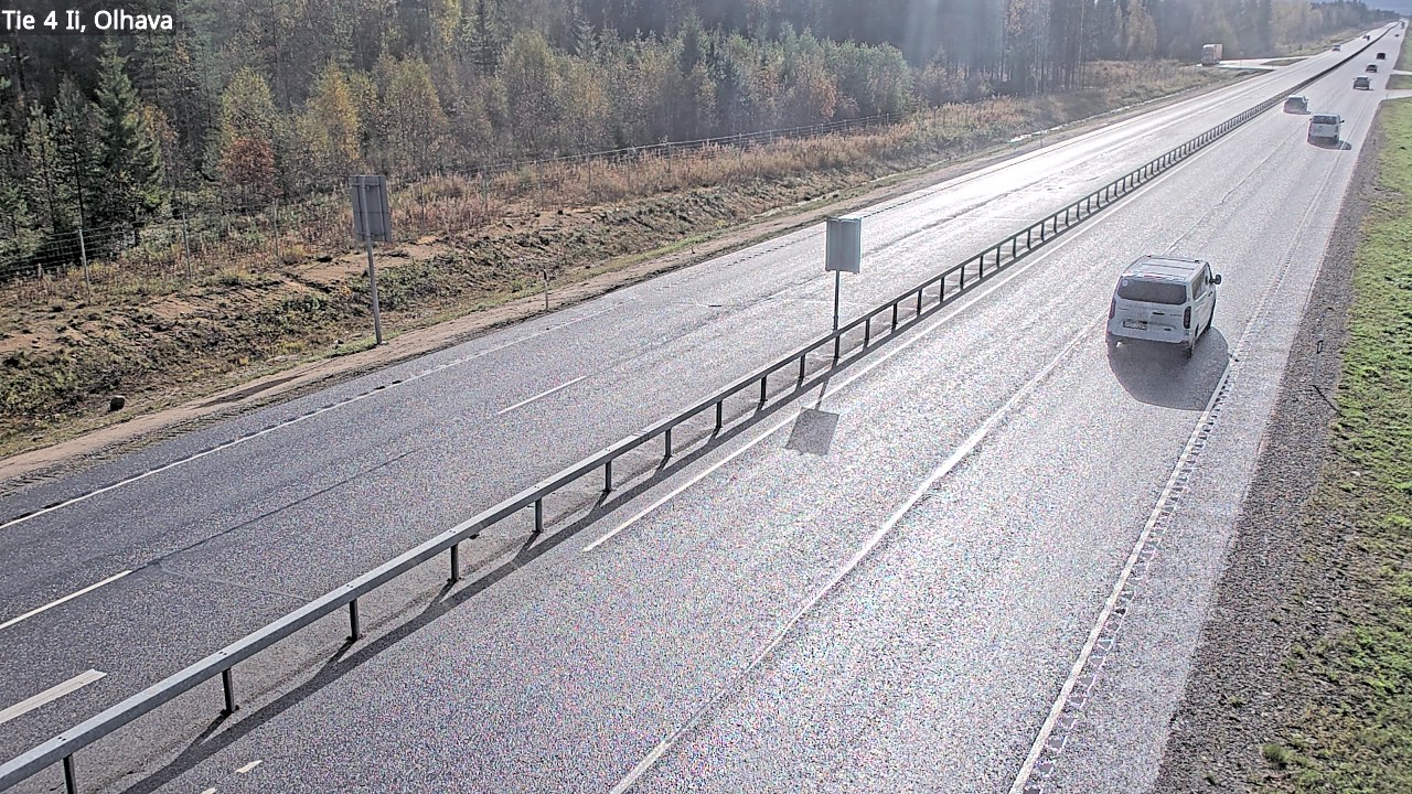 Weather Camera Image Väg 4, Ii, Olhava, Ii, Pohjois-Pohjanmaa