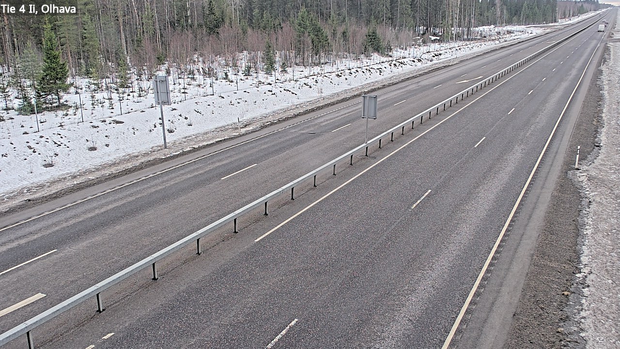 Weather Camera Image Väg 4, Ii, Olhava, Ii, Pohjois-Pohjanmaa