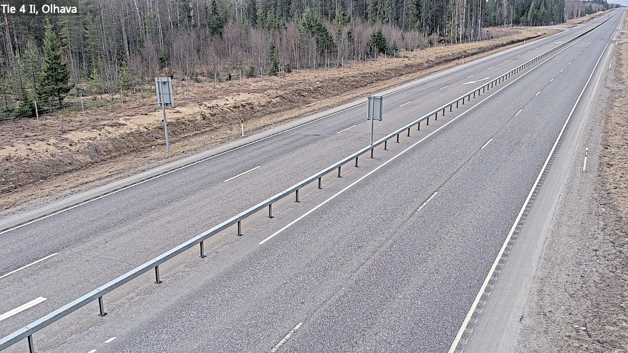 Weather Camera Image Road 4, Ii, Olhava, Ii, Pohjois-Pohjanmaa