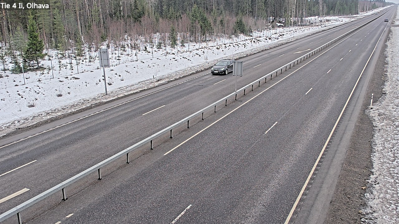 Weather Camera Image Väg 4, Ii, Olhava, Ii, Pohjois-Pohjanmaa