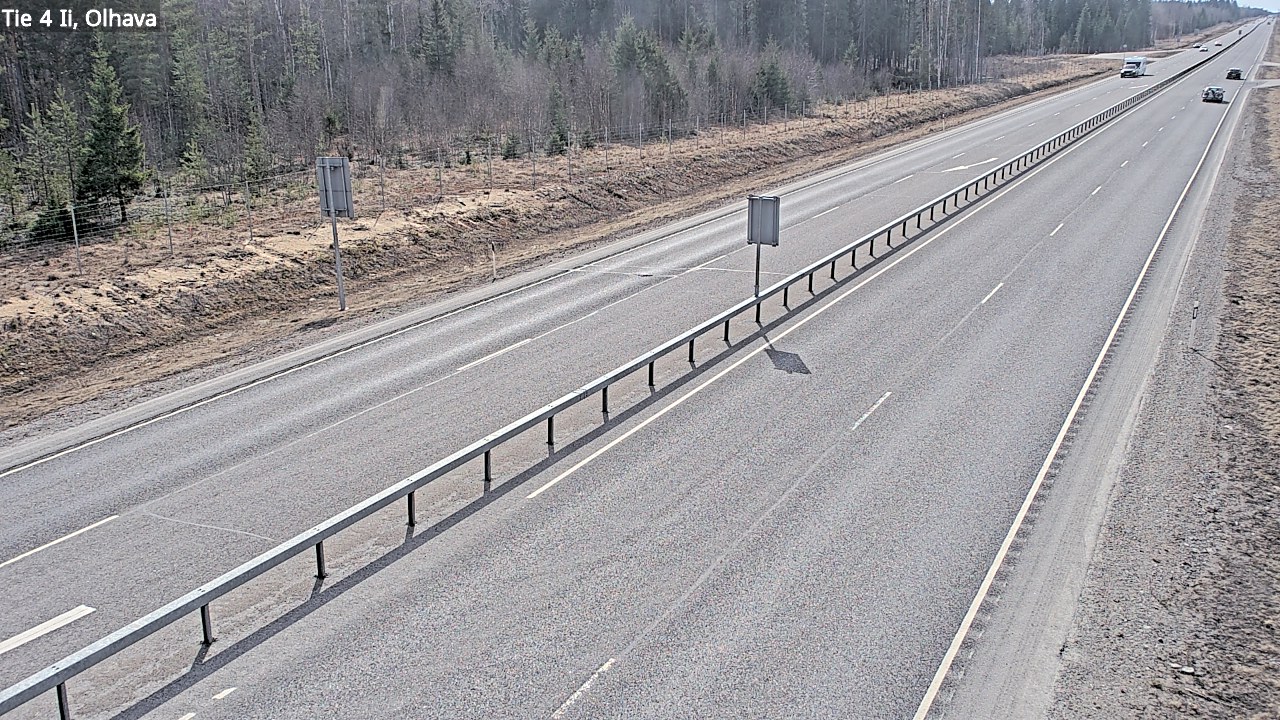 Weather Camera Image Väg 4, Ii, Olhava, Ii, Pohjois-Pohjanmaa