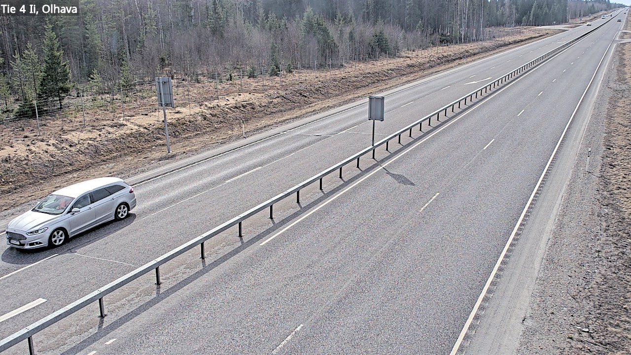 Weather Camera Image Väg 4, Ii, Olhava, Ii, Pohjois-Pohjanmaa