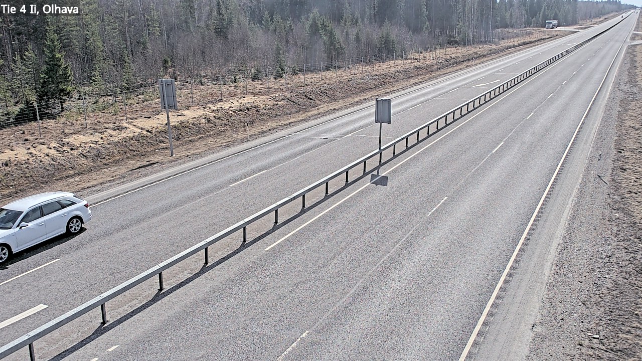 Weather Camera Image Väg 4, Ii, Olhava, Ii, Pohjois-Pohjanmaa