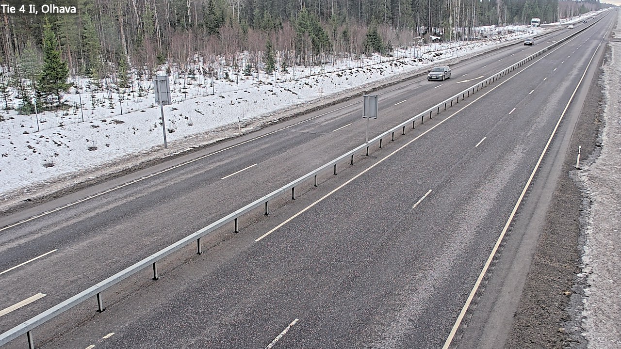Weather Camera Image Väg 4, Ii, Olhava, Ii, Pohjois-Pohjanmaa